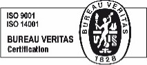 ISO 9001 e ISO 14001 · Bureau Veritas Certification